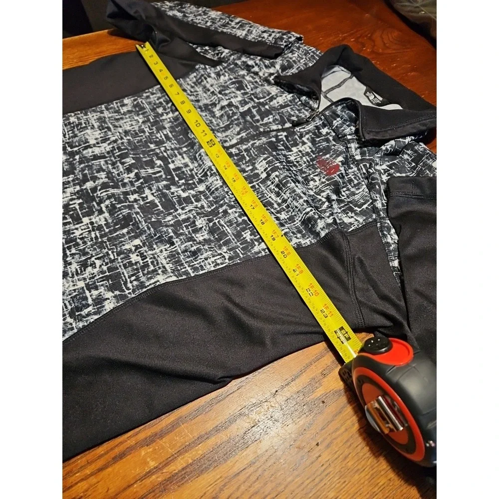 The North Face Men's 1/4 Zip Pullover Geometric-Color Long Sleeve Mens XL (A626)